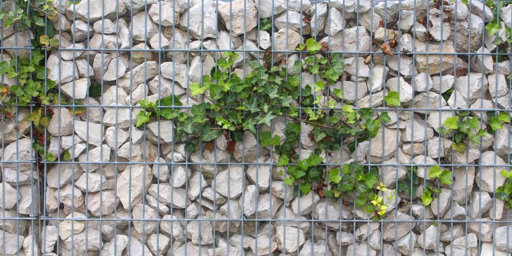 Pose de gabion à Morillon