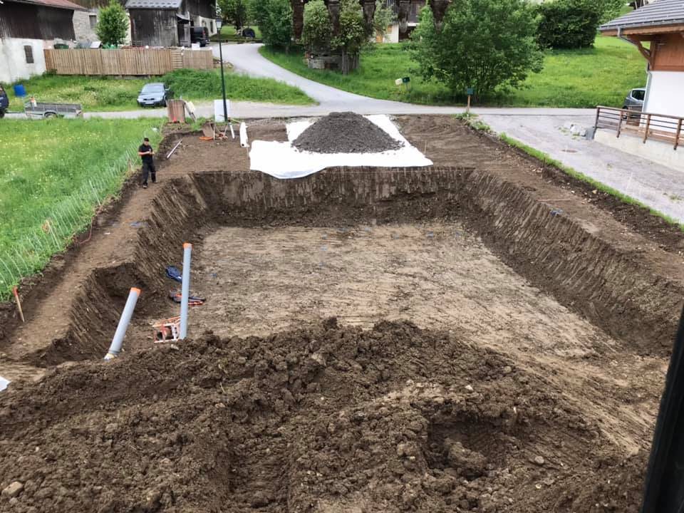 terrain tracé